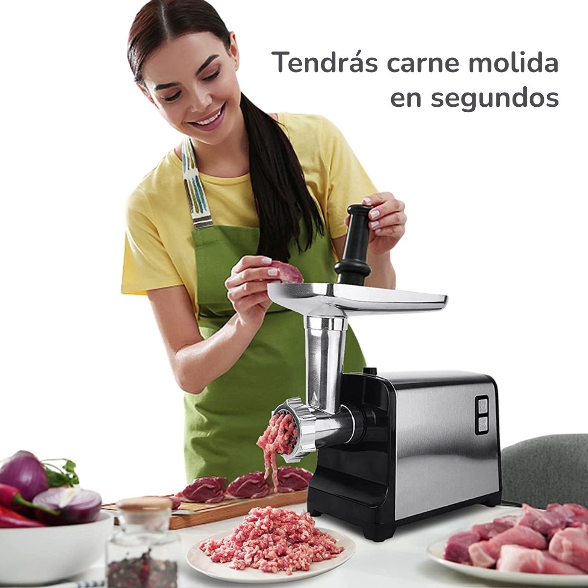 🥩 Molino de Carne Eléctrico Readycook