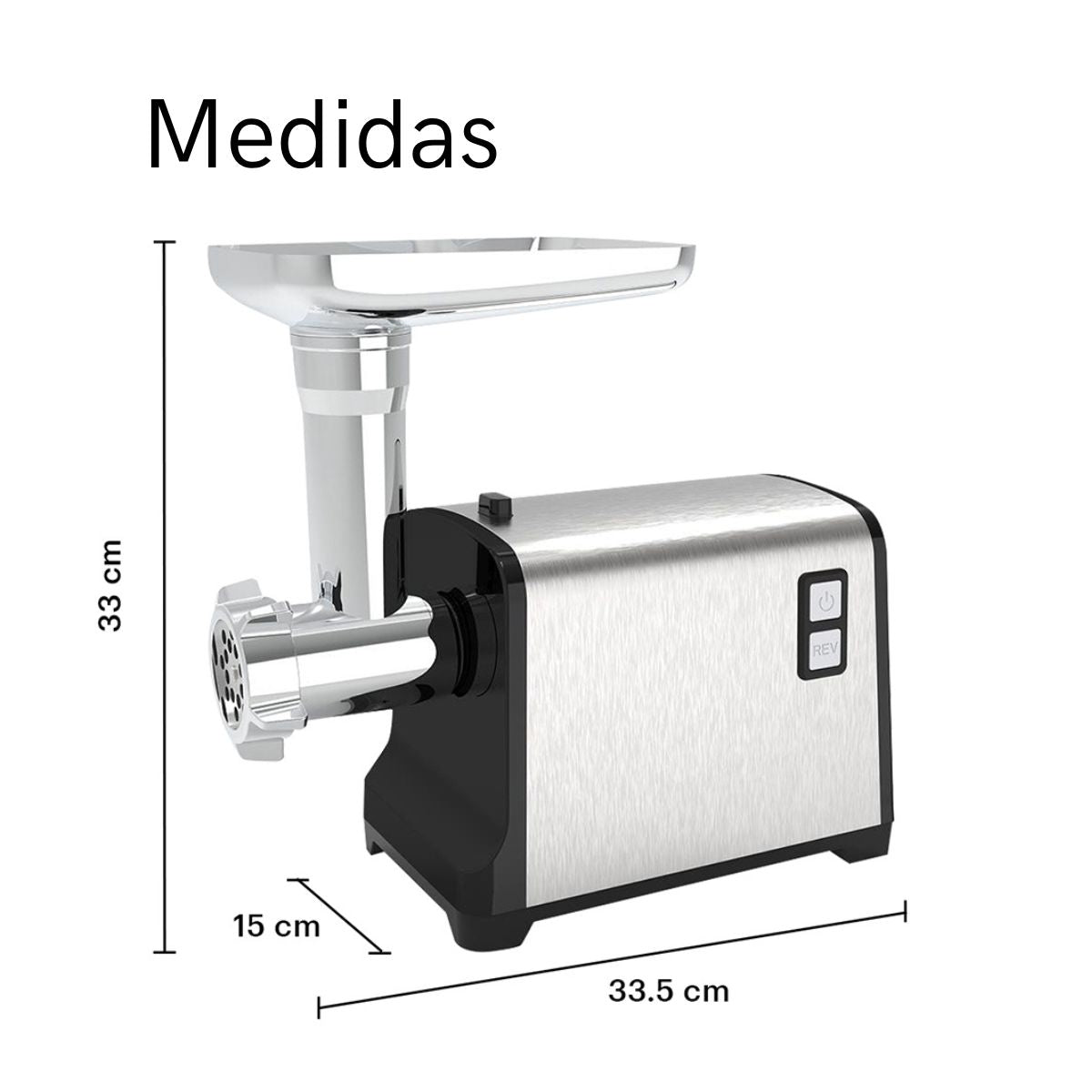 🥩 Molino de Carne Eléctrico Readycook