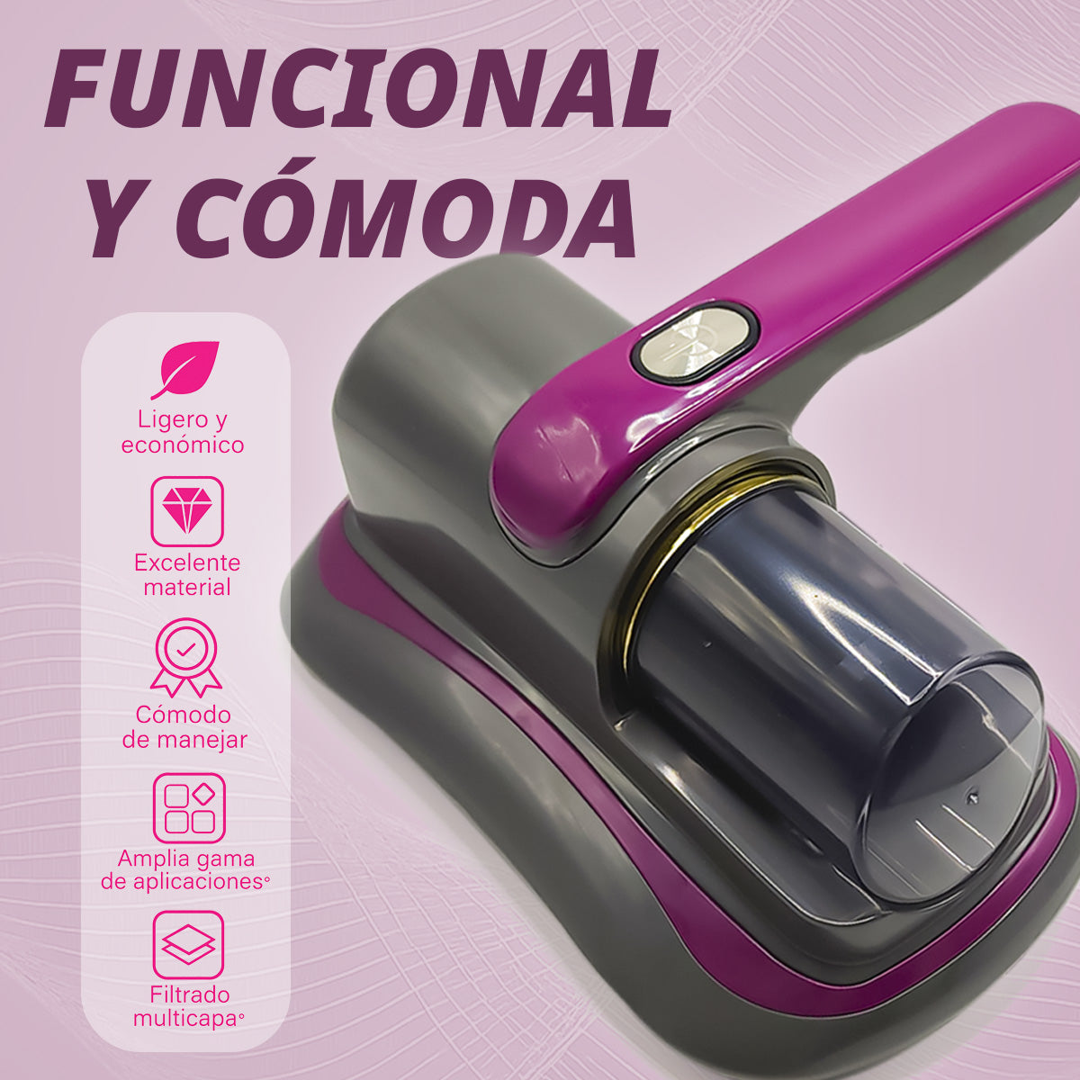 🛏️ Aspiradora Limpiador de Colchones Beautiful Home