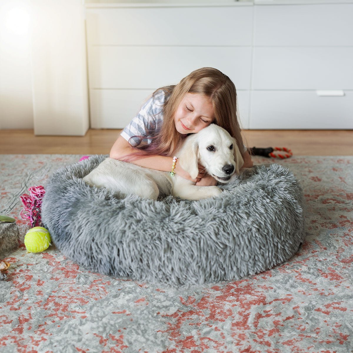 PEACEFUL POOCH: Cama de lujo para mascotas