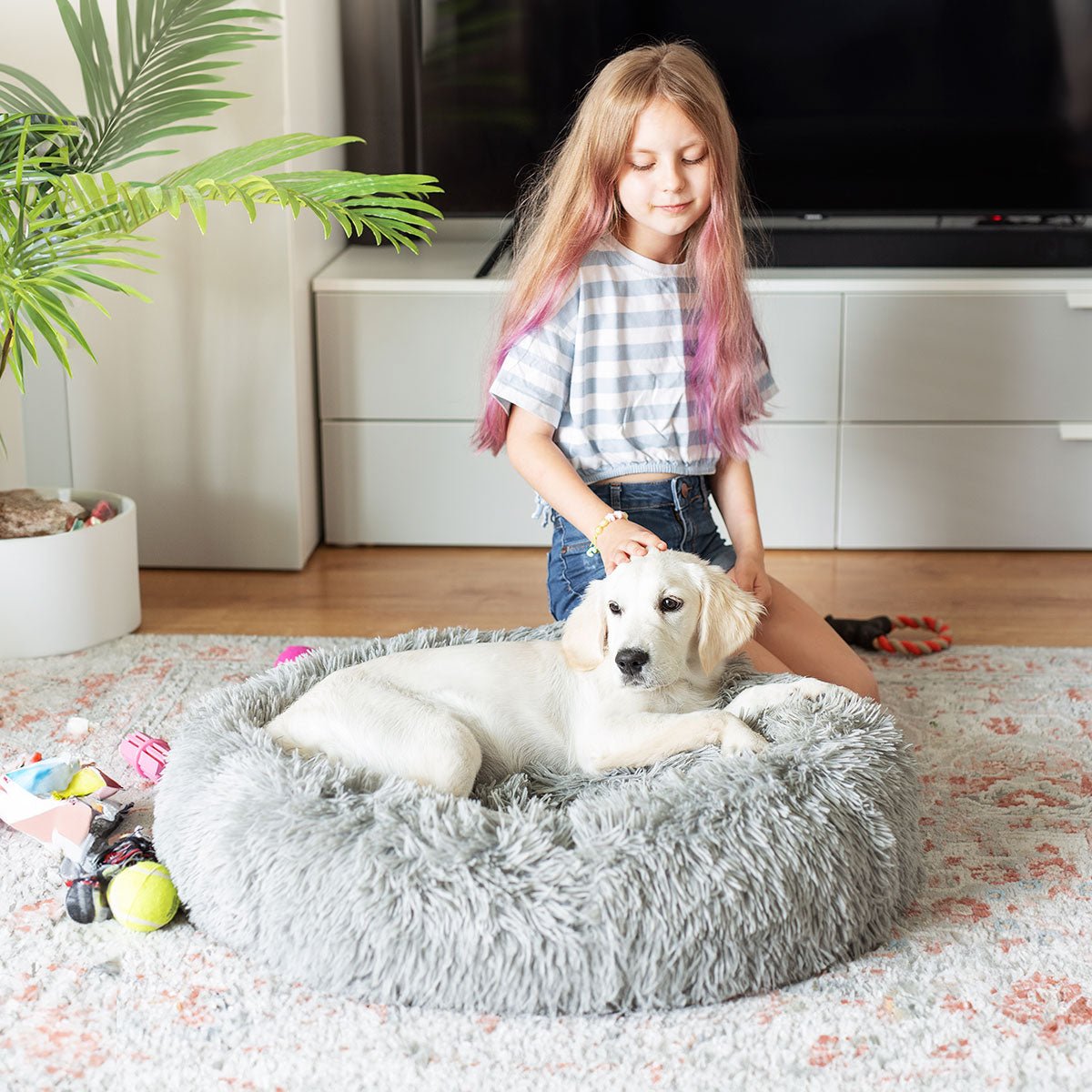 PEACEFUL POOCH: Cama de lujo para mascotas