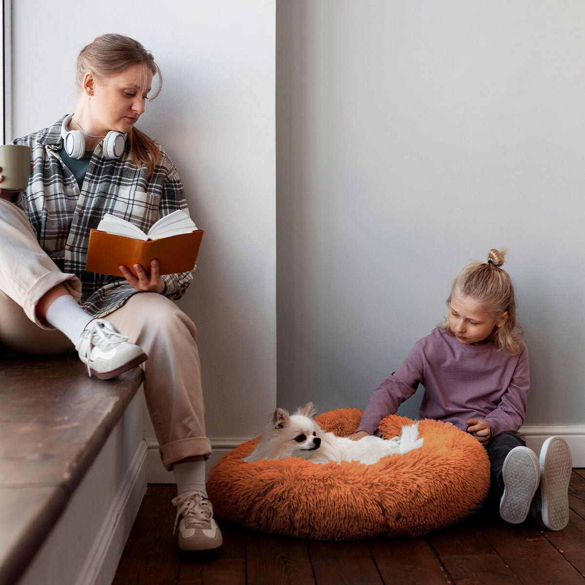 PEACEFUL POOCH: Cama de lujo para mascotas