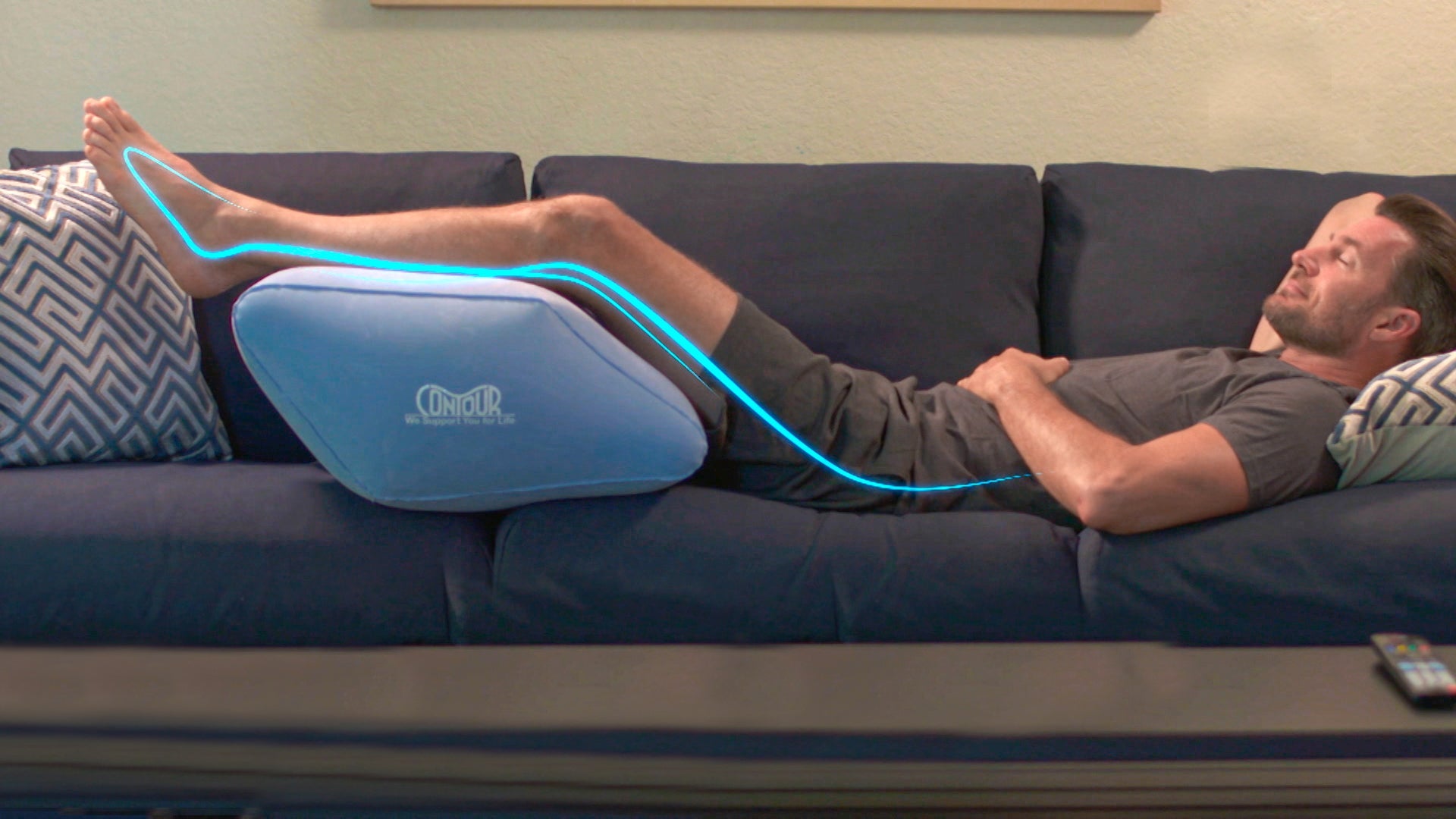 CONTOUR LEG: Almohada Desacansa Piernas + Regalo