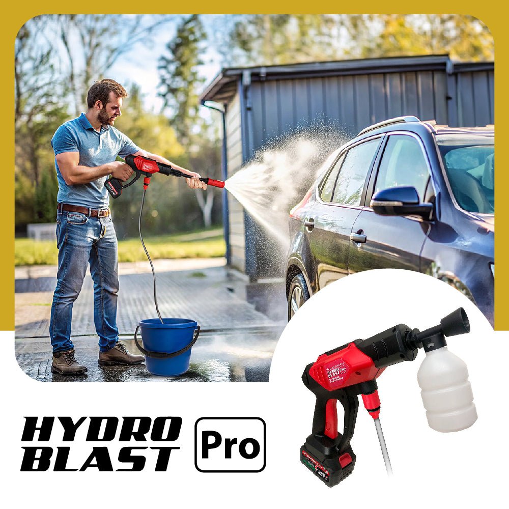 HYDROBLAST PRO: Hidrolavadora portátil e inalámbrica