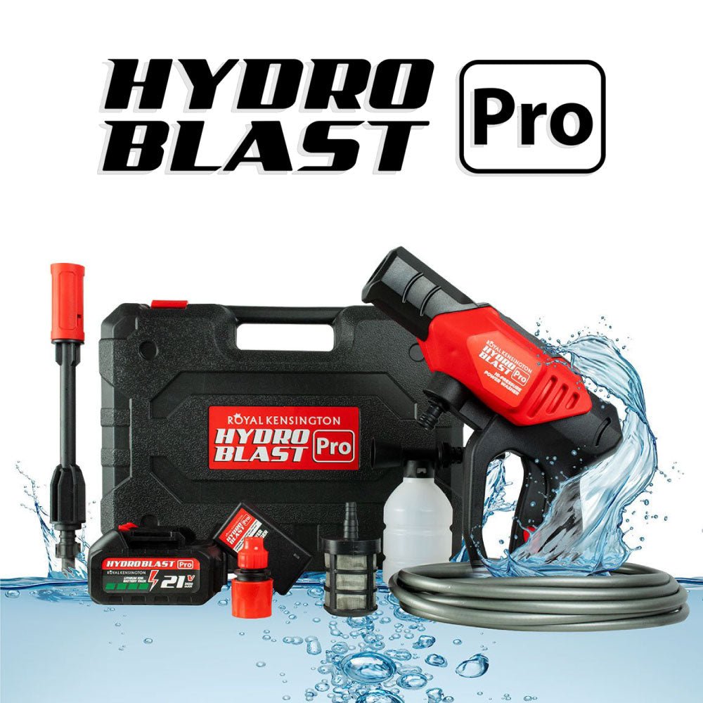 HYDROBLAST PRO: Hidrolavadora portátil e inalámbrica