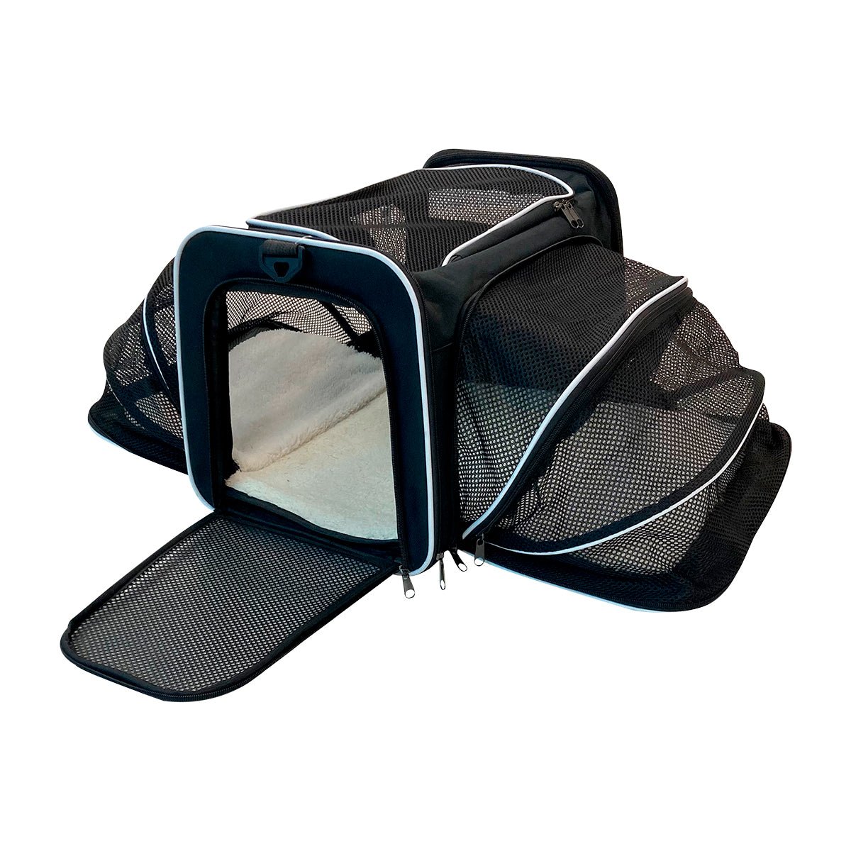IPET: Mochila Transportadora Expandible Para Mascotas