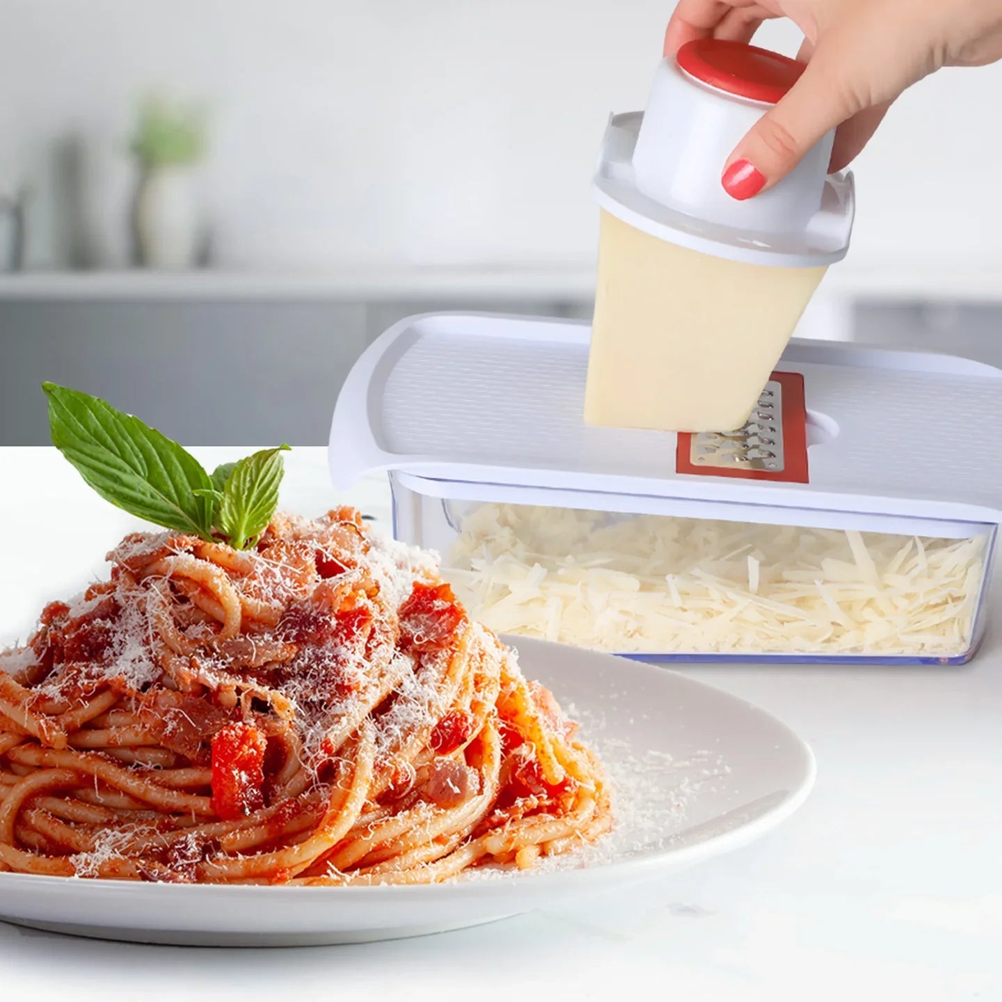 KLEVA CUBE: Cortador de Alimentos Multifuncional