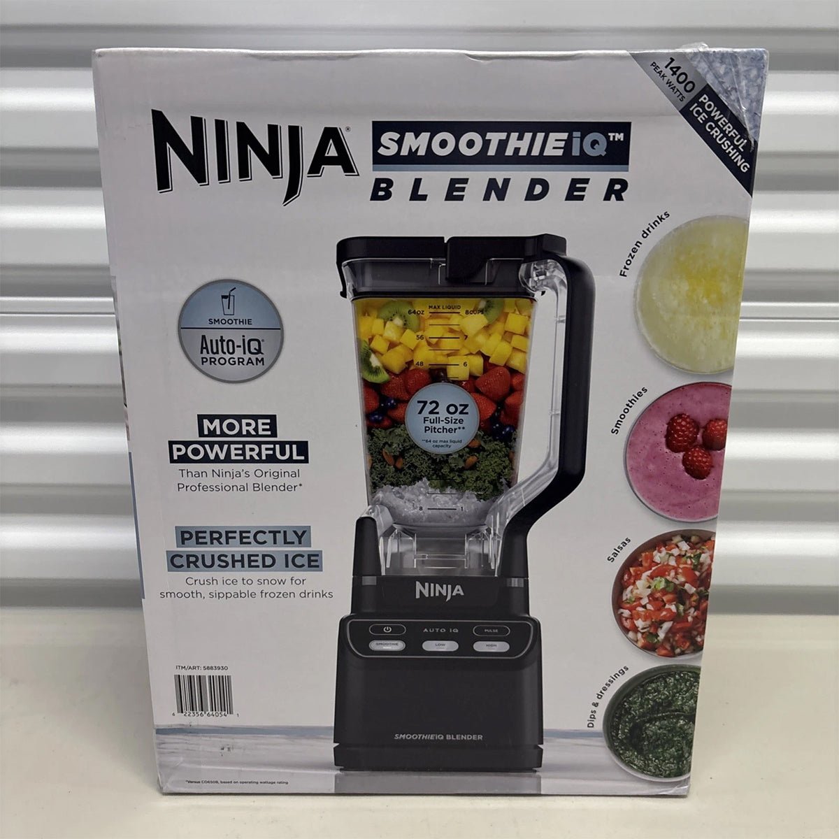 Ninja SmoothieIQ - Licuadora de Alto Rendimiento de 2.1 lts