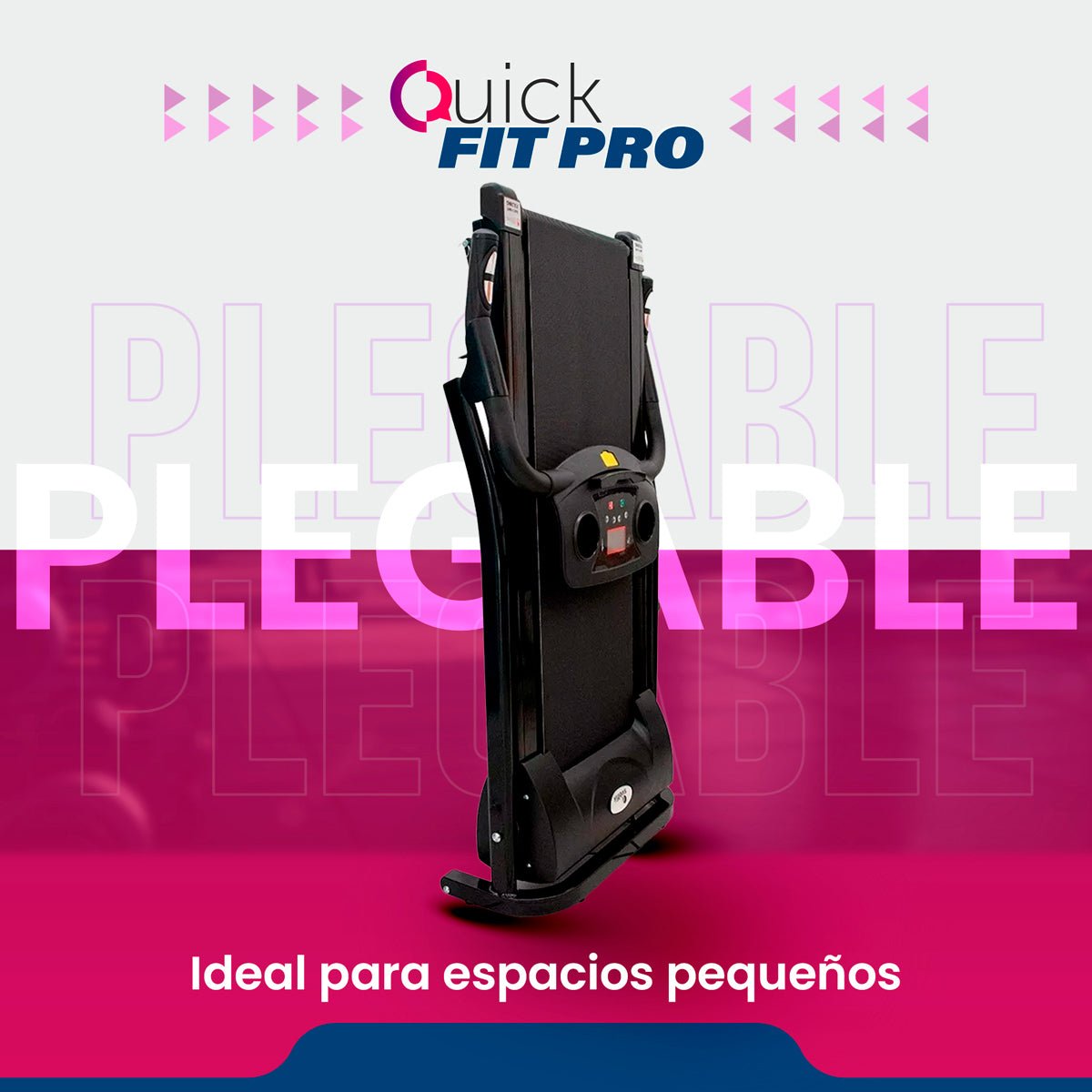 Quick Fit Pro: Caminadora Eléctrica Plegable
