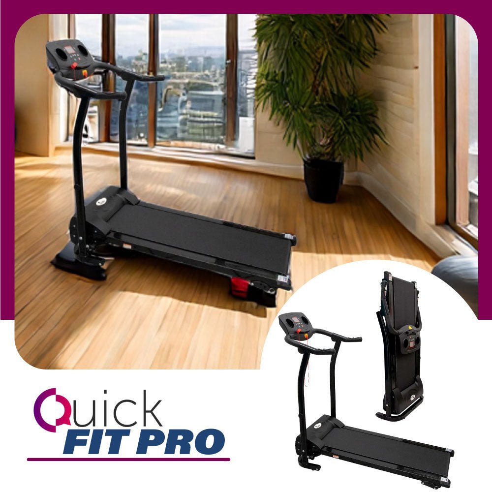 Quick Fit Pro: Caminadora Eléctrica Plegable