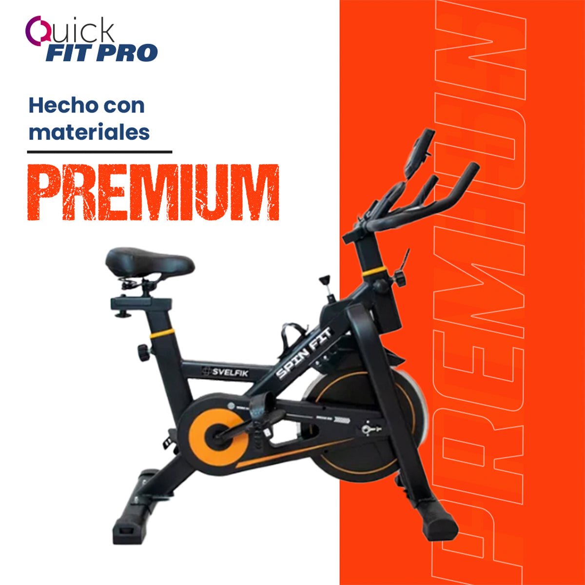 Quick Spin FIt: Bicicleta Fitness de Cardio