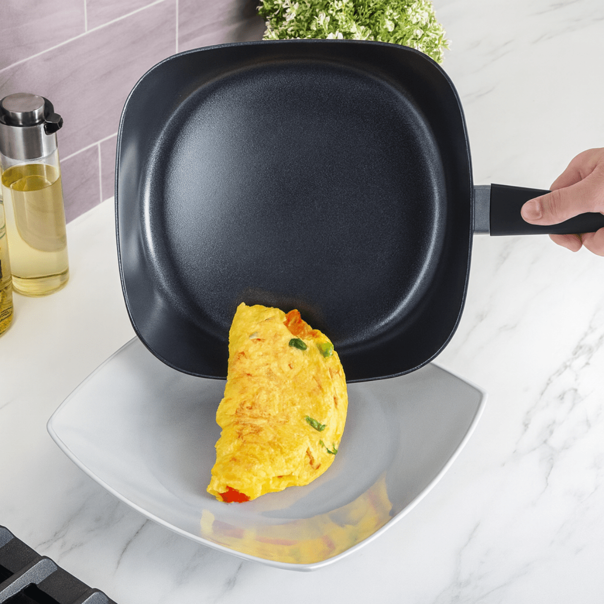 READYCOOK Batería 10 Pzs de Aluminio Forjado Antiadherente