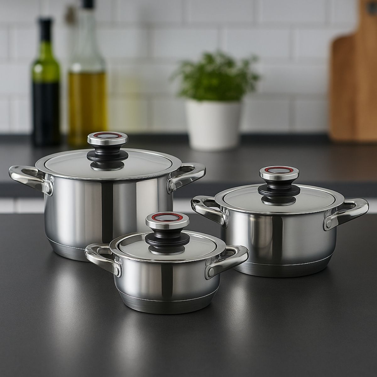 READYCOOK BATERÍA ACERO INOX 18/10 – 16 PZS