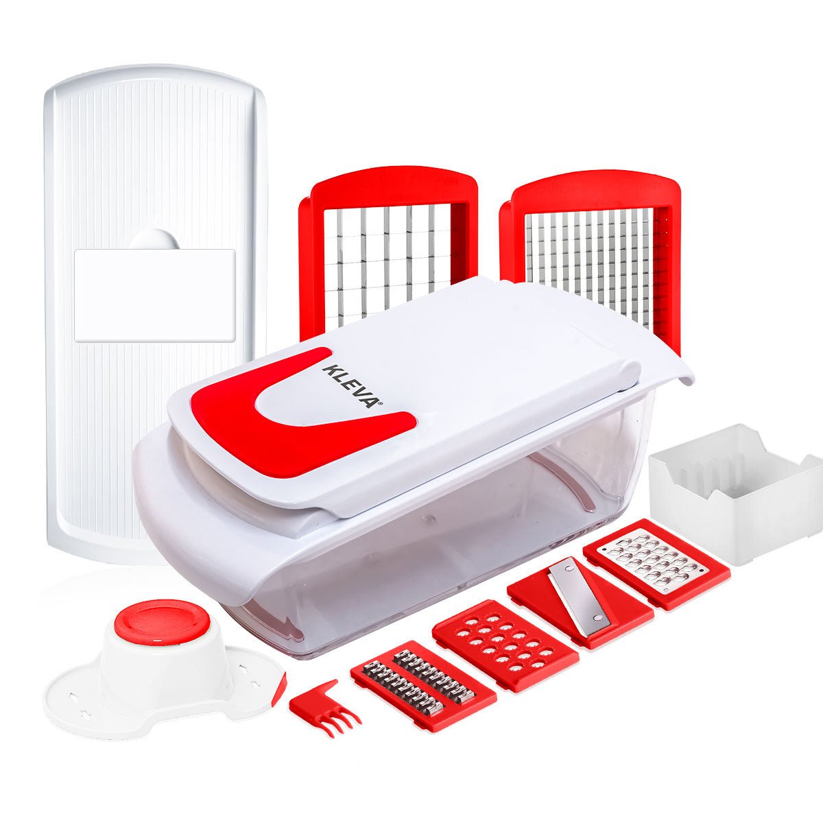 KLEVA CUBE: Cortador de Alimentos Multifuncional