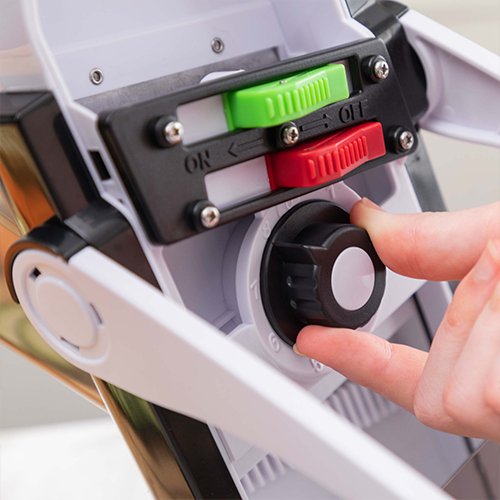 Safety Slicer: Rebanador de Alimentos de Precisión y seguridad