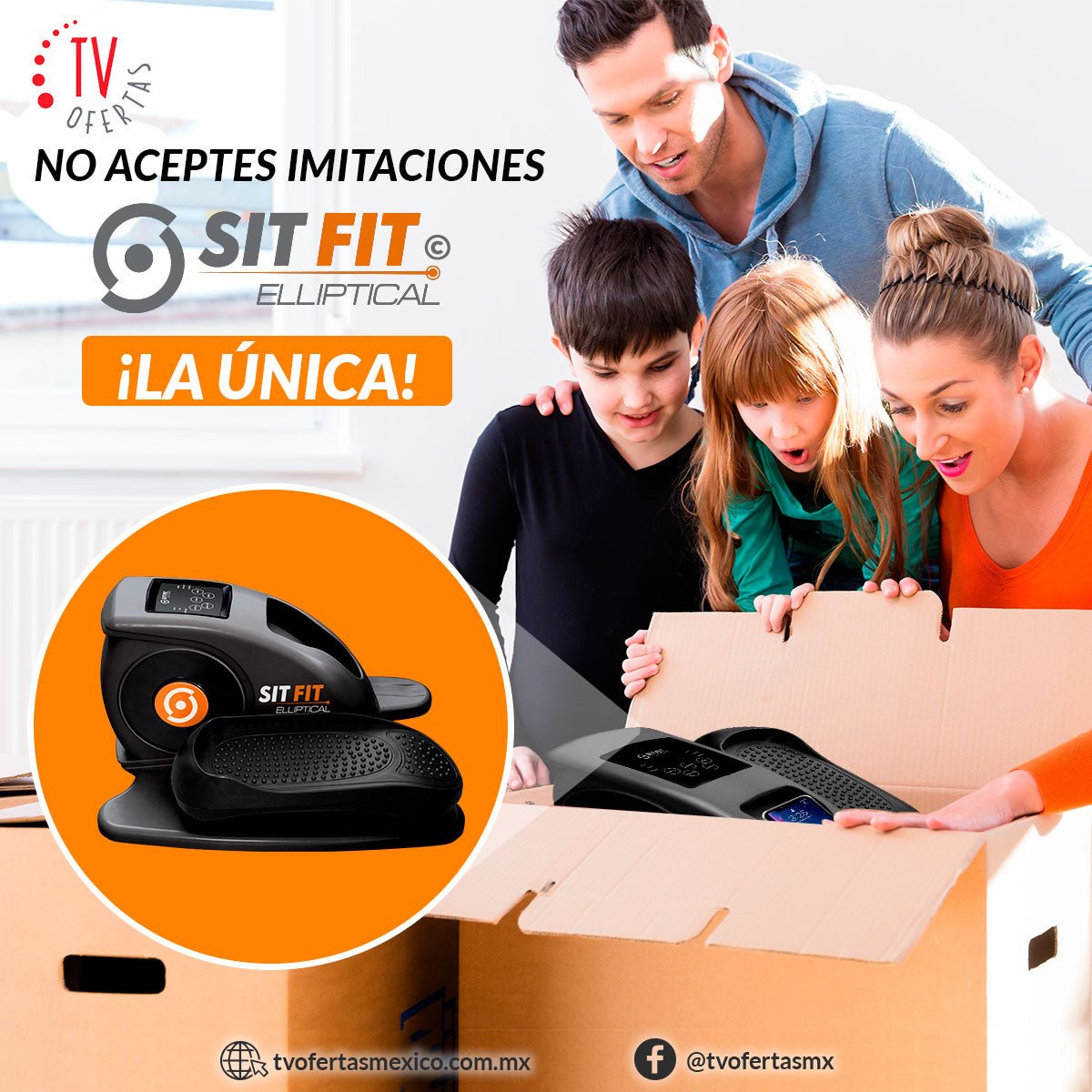 SIT FIT ELLIPTICAL: Eliptica automática a control remoto
