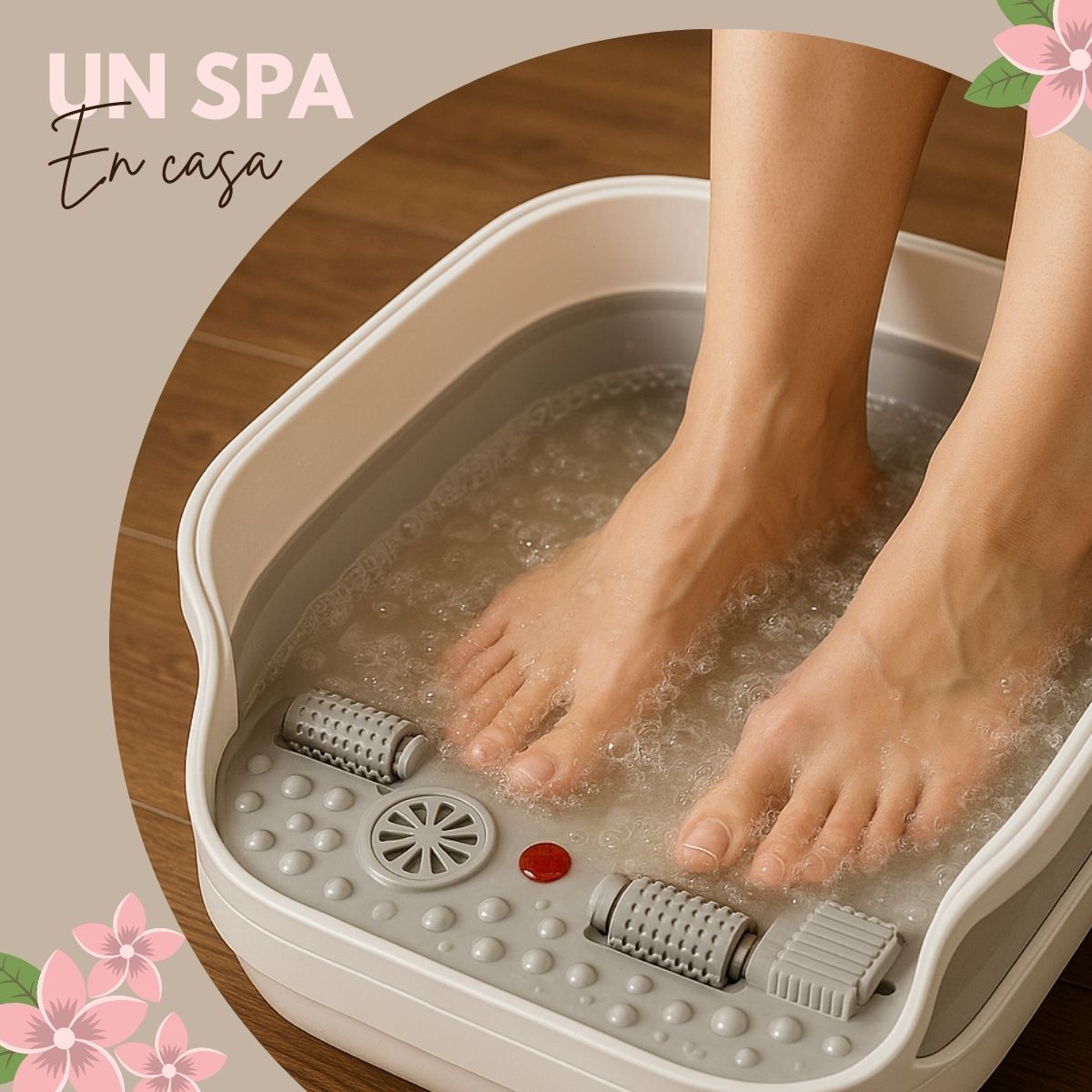 🛁 Tina de Hidromasaje plegable My Belle