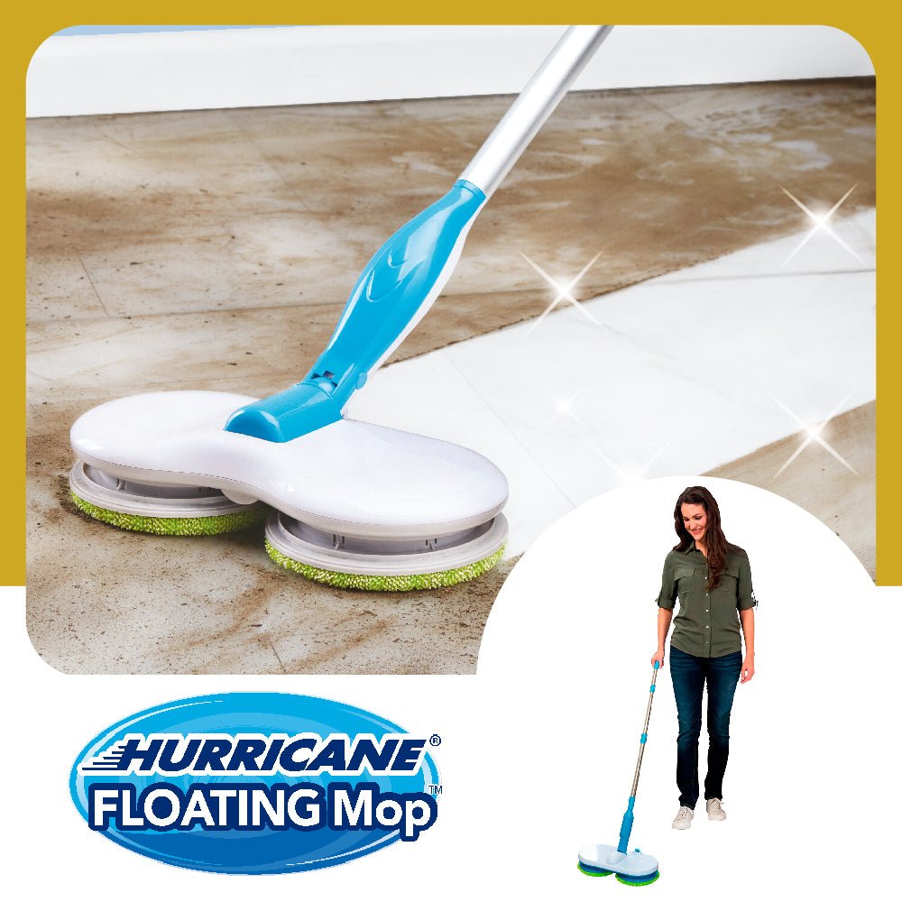 Hurricane Mop: Trapeador Eléctrico Giratorio