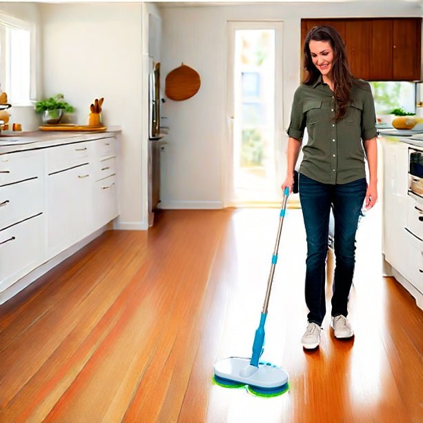 Hurricane Mop: Trapeador Eléctrico Giratorio + Regalo