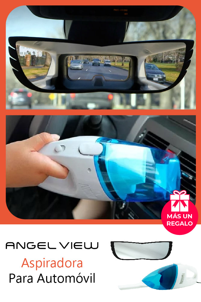 Angel View + Aspiradora de Mano para Automóvil + REGALO