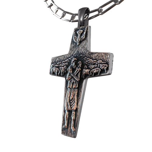 2 Cruces del Buen Pastor + Medalla de la Virgen de Guadalupe de Regalo
