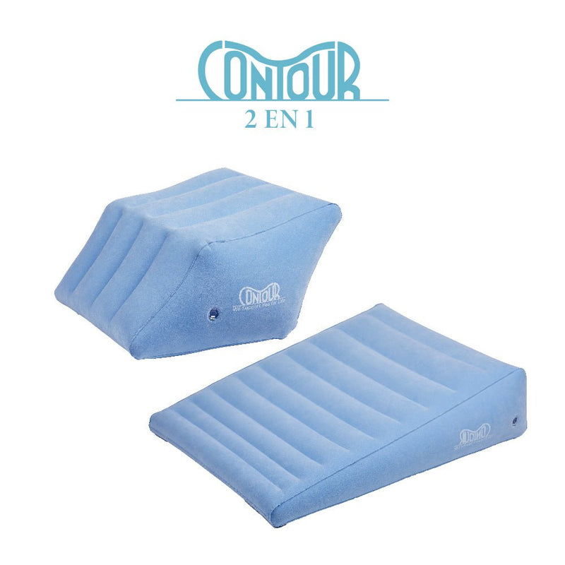 Almohadas Descansa Piernas y Espalda CONTOUR 2 EN 1