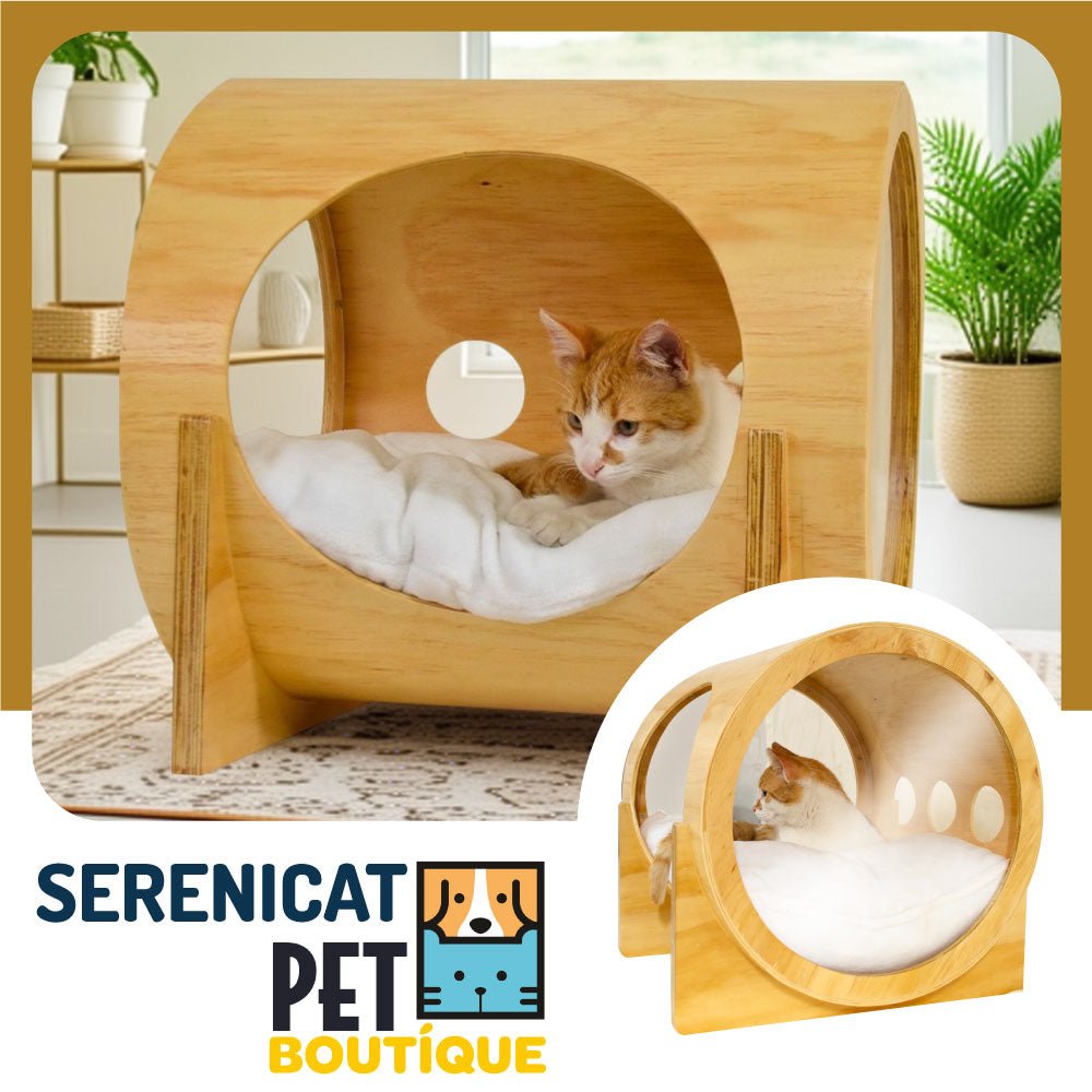 Cama Cilindro para Gato PET BOUTIQUE SERENICAT