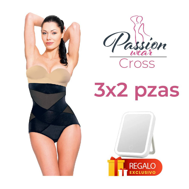 Cinturilla Colombiana PASSION WEAR CROSS Sin Pierna