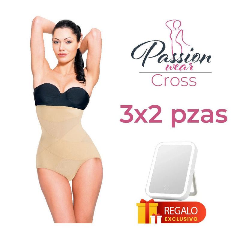 Cinturilla Colombiana PASSION WEAR CROSS Sin Pierna