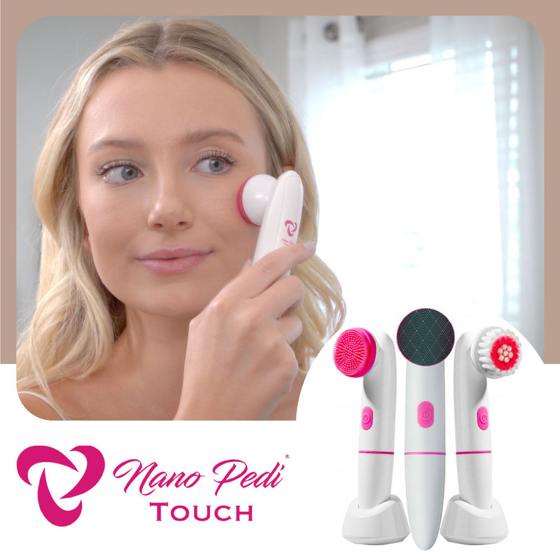 Nano Pedi Touch - Cepillo de Belleza 3 en 1