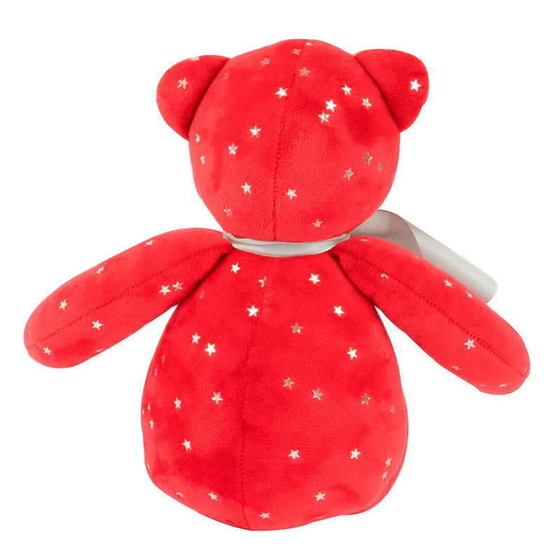 Oso de Peluche Navideños: Cielo Carmesí