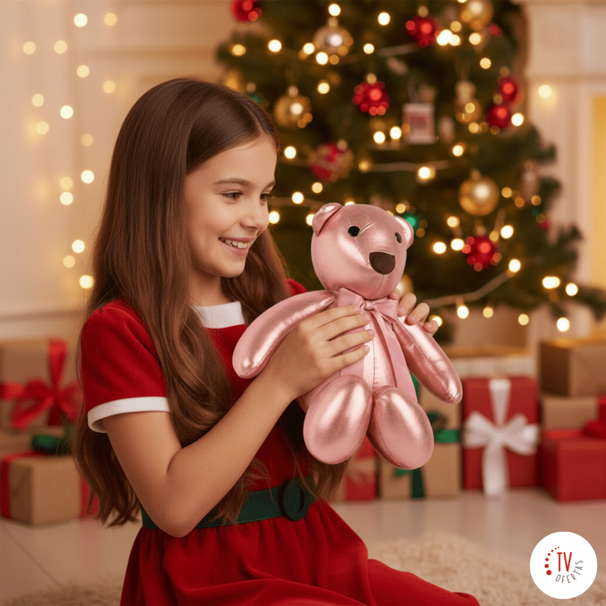 Oso de Peluche Navideños: Dulce Resplando