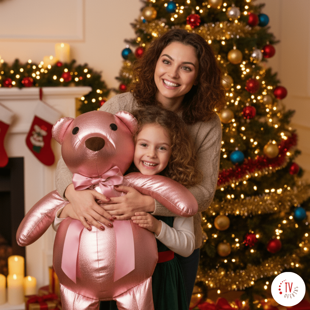 Oso de Peluche Navideños: Dulce Resplando