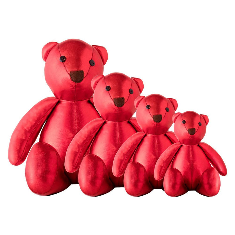 Oso de Peluche Navideños: Magia Carmesí