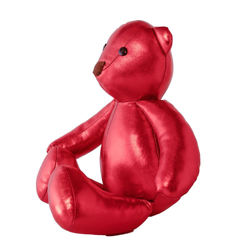 Oso de Peluche Navideños: Magia Carmesí