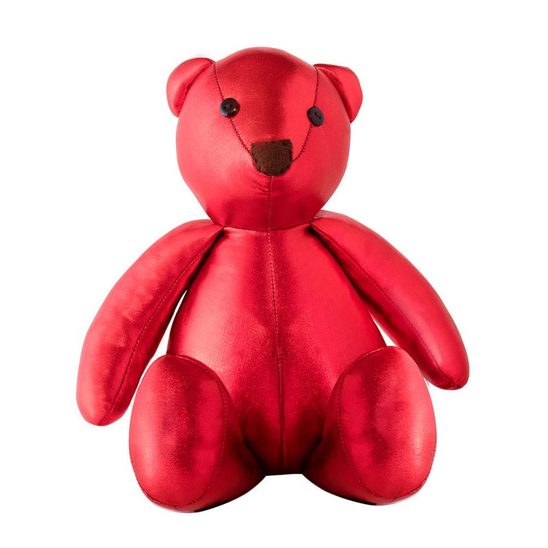 Oso de Peluche Navideños: Magia Carmesí