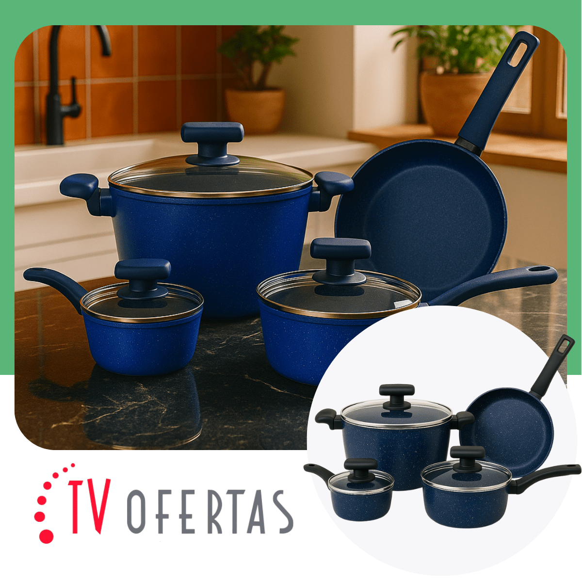 ReadyCook Batería 7 Piezas