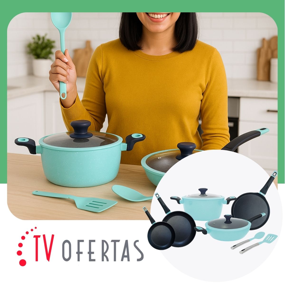 READYCOOK BATERÍA 9 PZS 🍳