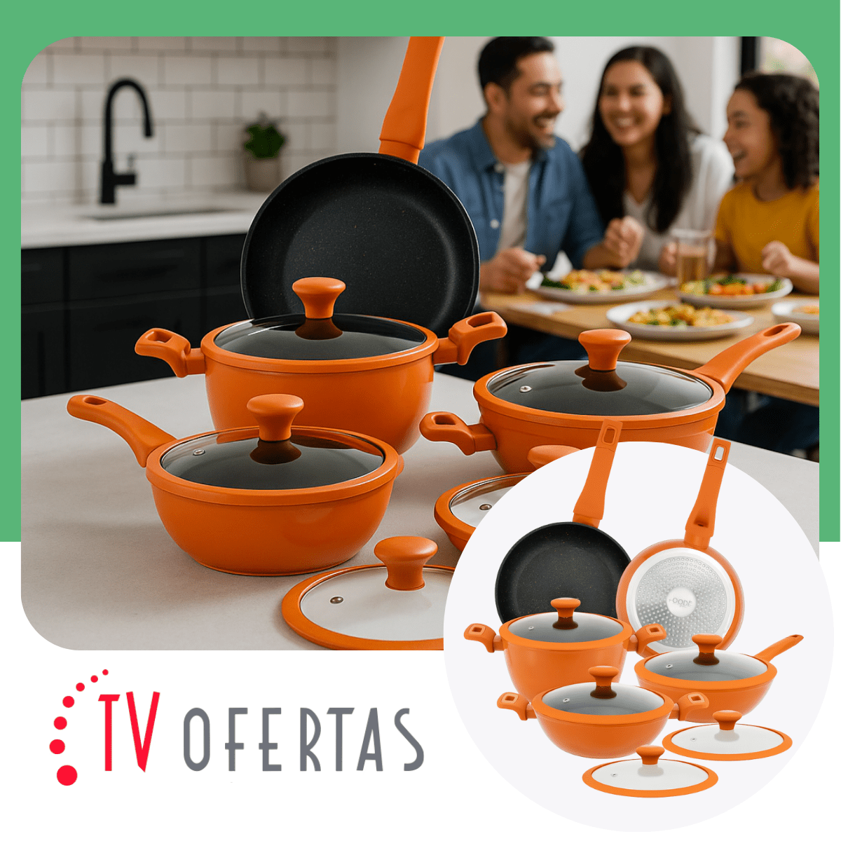 ReadyCook Batería de Cocina 10 Piezas