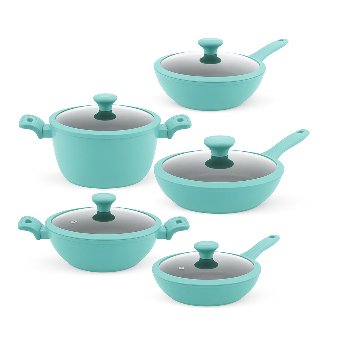 ReadyCook Batería de Cocina 10 Piezas