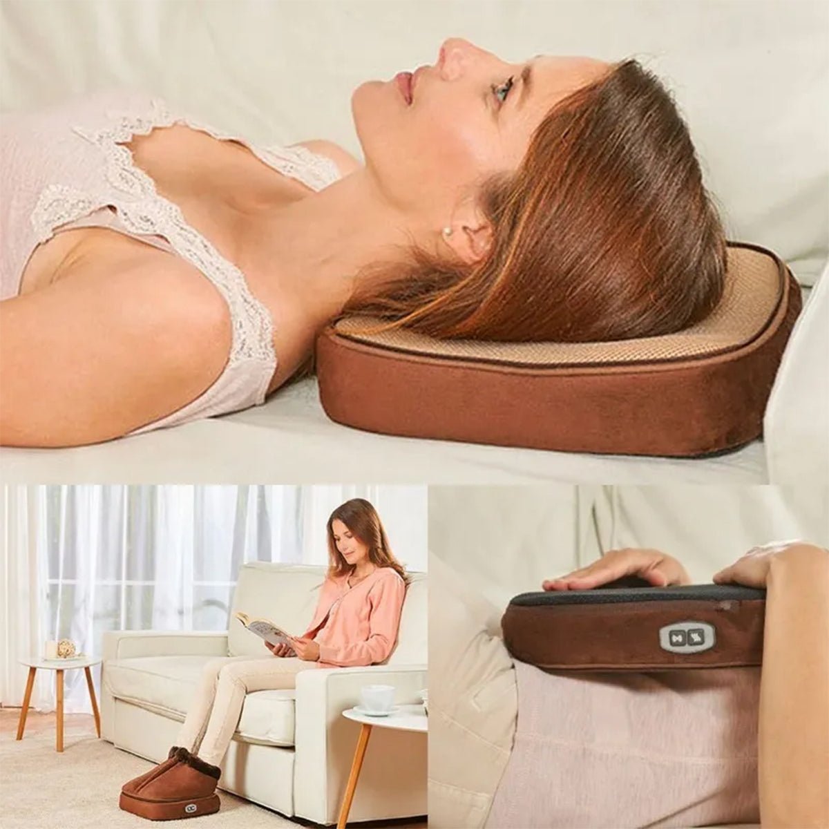 Relief 3 en 1 - Multi Masajeador + Bota Desmontable para pies